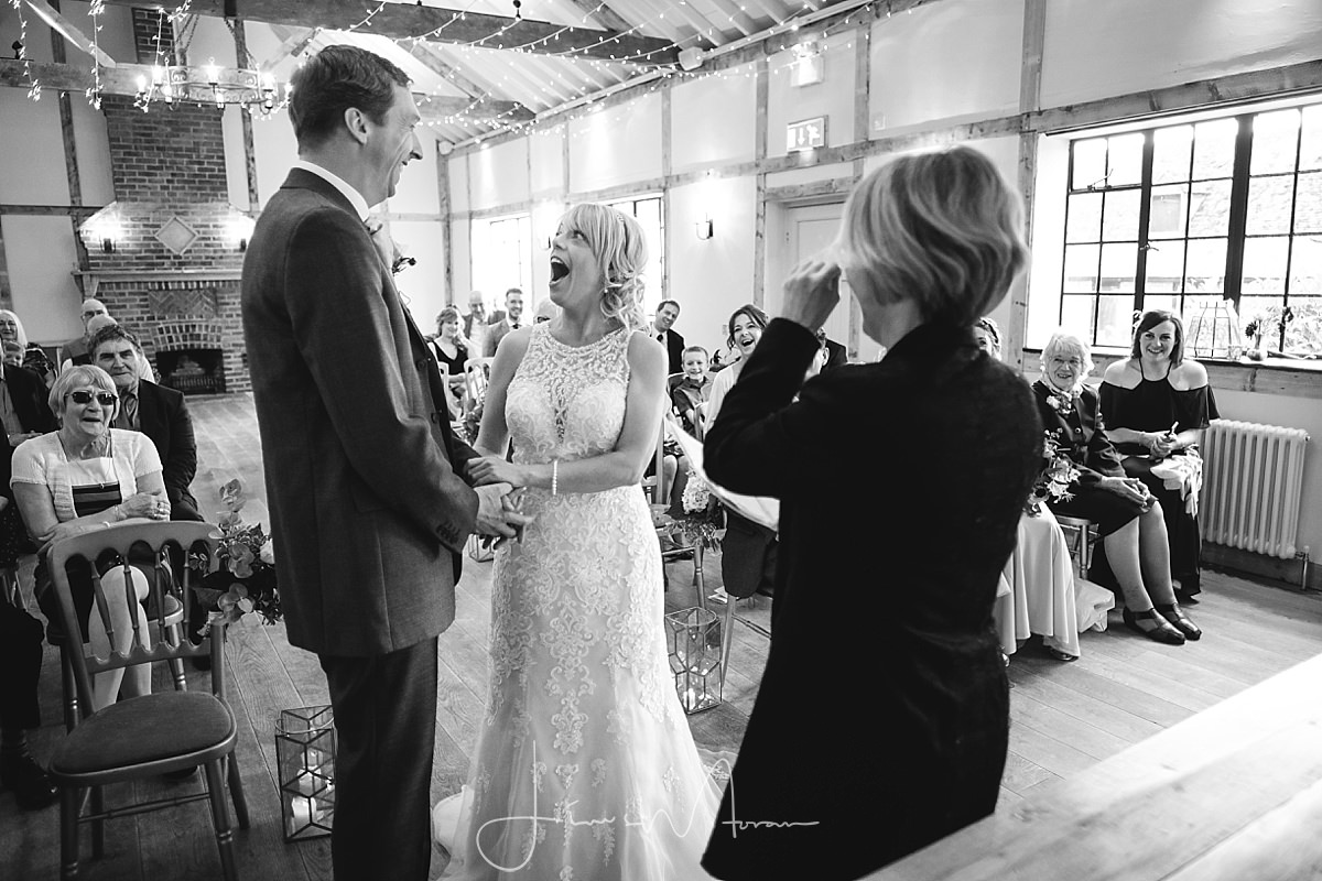 Burley Manor Wedding Ceremony